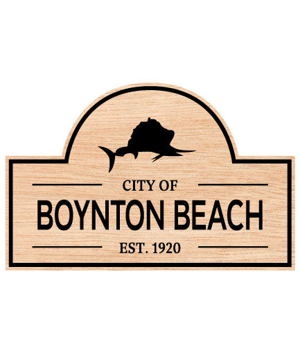 Emblem of Boynton Beach Florida Logo
