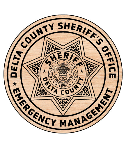 Emergency Management, Delta County Sheriff’s Office Badge