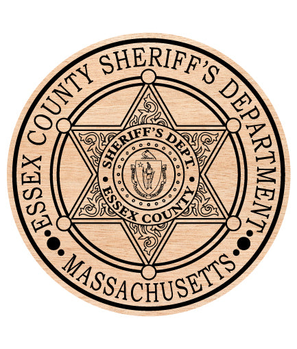 Essex County Sheriff’s Department Badge Massachusetts SVG, Essex MA Sheriff Badge Vector, Essex County Law Enforcement Emblem SVG, Massachusetts Sheriff Badge, Essex County Sheriff Logo