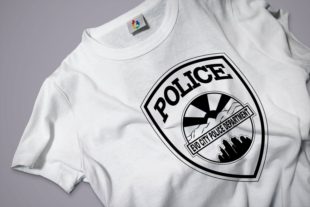 Evo City Police Department Patch, Arizona