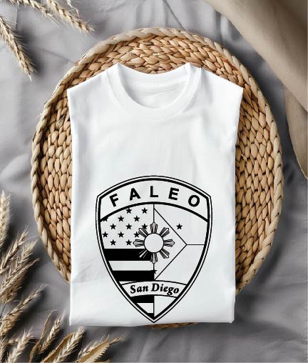 FALEO San Diego Patch SVG, Filipino Law Enforcement Patch, California Police Emblem, San Diego FALEO Badge, Filipino American Officer Patch
