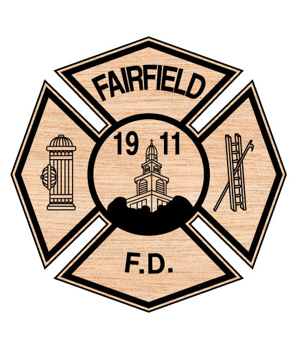 Fairfield Volunteer Fire Department Patch New Jersey SVG, Fairfield NJ Firefighter Emblem Vector, Fairfield Fire Patch SVG, New Jersey Fire Department Patch, Fairfield Fire Rescue Logo