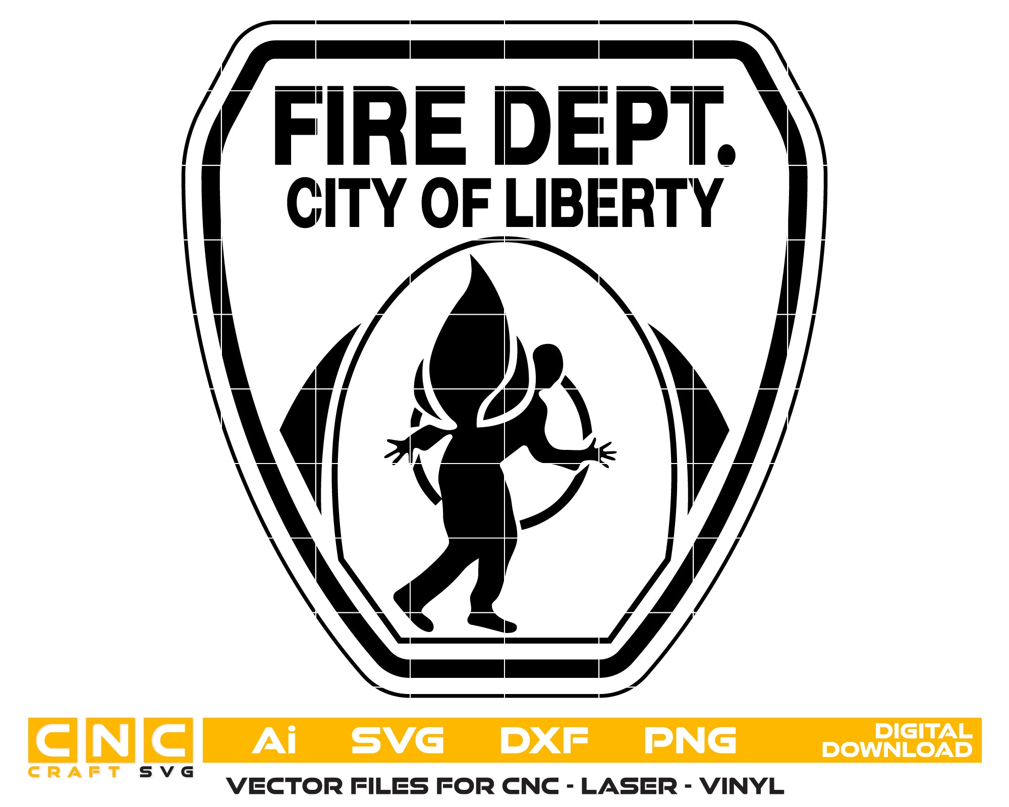 Fire Department Of Liberty City Logo