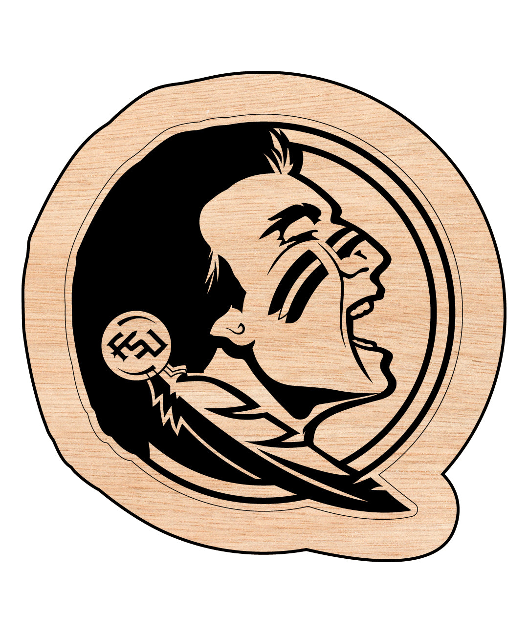 Florida State Seminoles Logo SVG, FSU College Sports Emblem, Florida State University Logo Vector, Seminoles Fan SVG, Florida State Athletics Logo