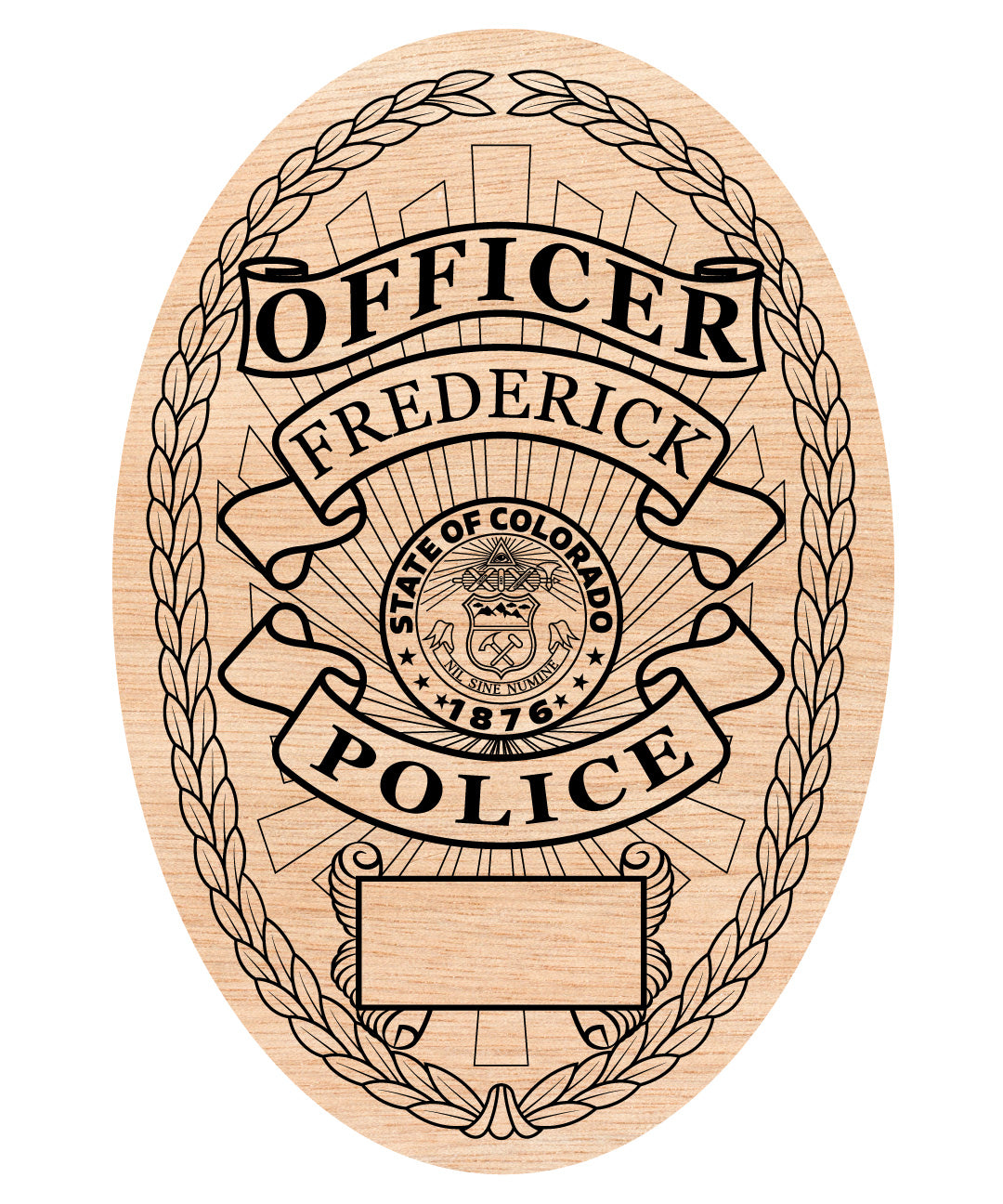Frederick Police Department Badge, Frederick Police Badge, Police Badge, Police Badge Svg
