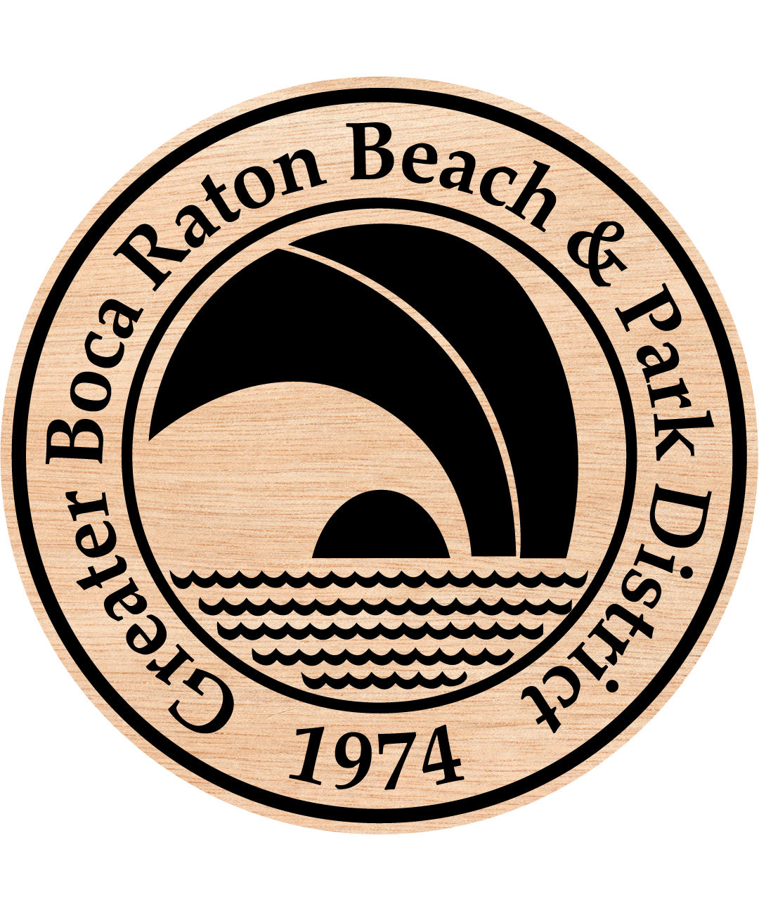 Greater Boca Beach & Park District Logo