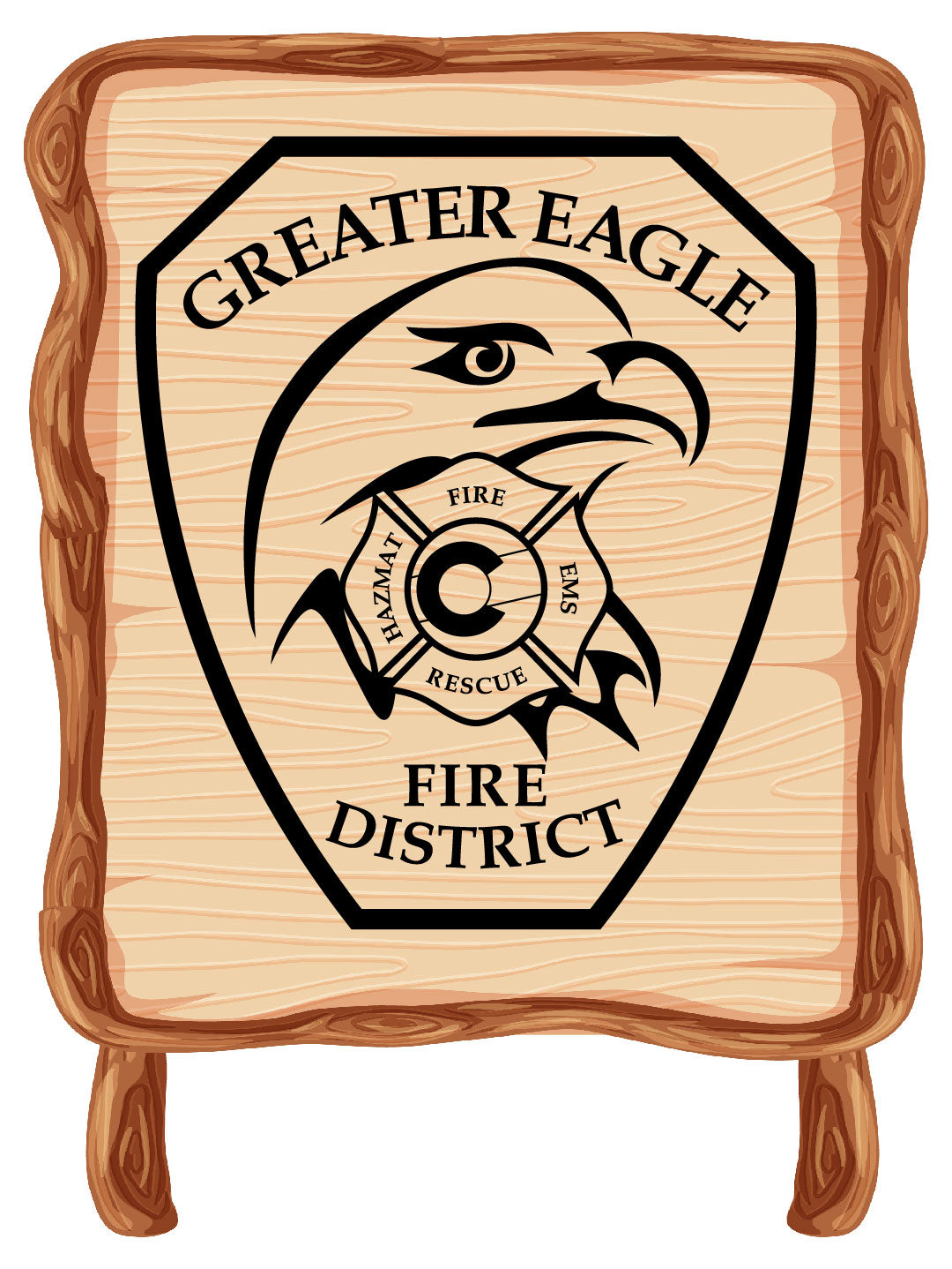 Greater Eagle Fire District Badge