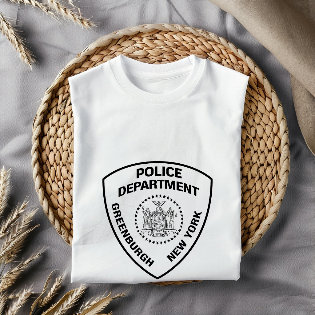 Greenburgh New York Police Department Badge SVG, New York Police Emblem Vector, Greenburgh Law Enforcement Badge, Police Officer Badge SVG, NY Police Department Badge