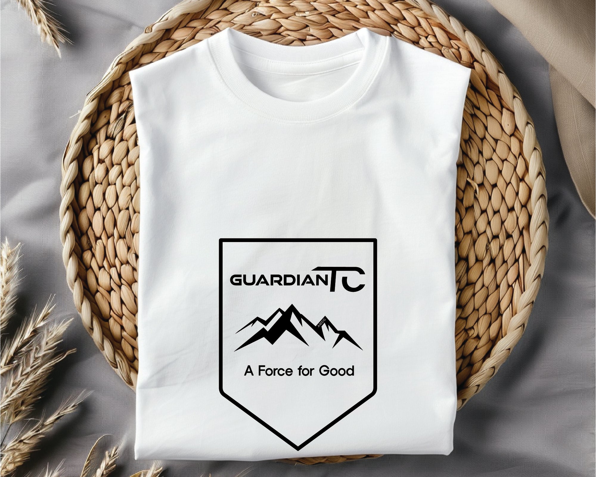 Guardian TC SVG, A Force for Good Logo, Guardian Vector Design, Law Enforcement SVG, Motivational Badge Vector, Guardian Emblem SVG, CNC Engraving File
