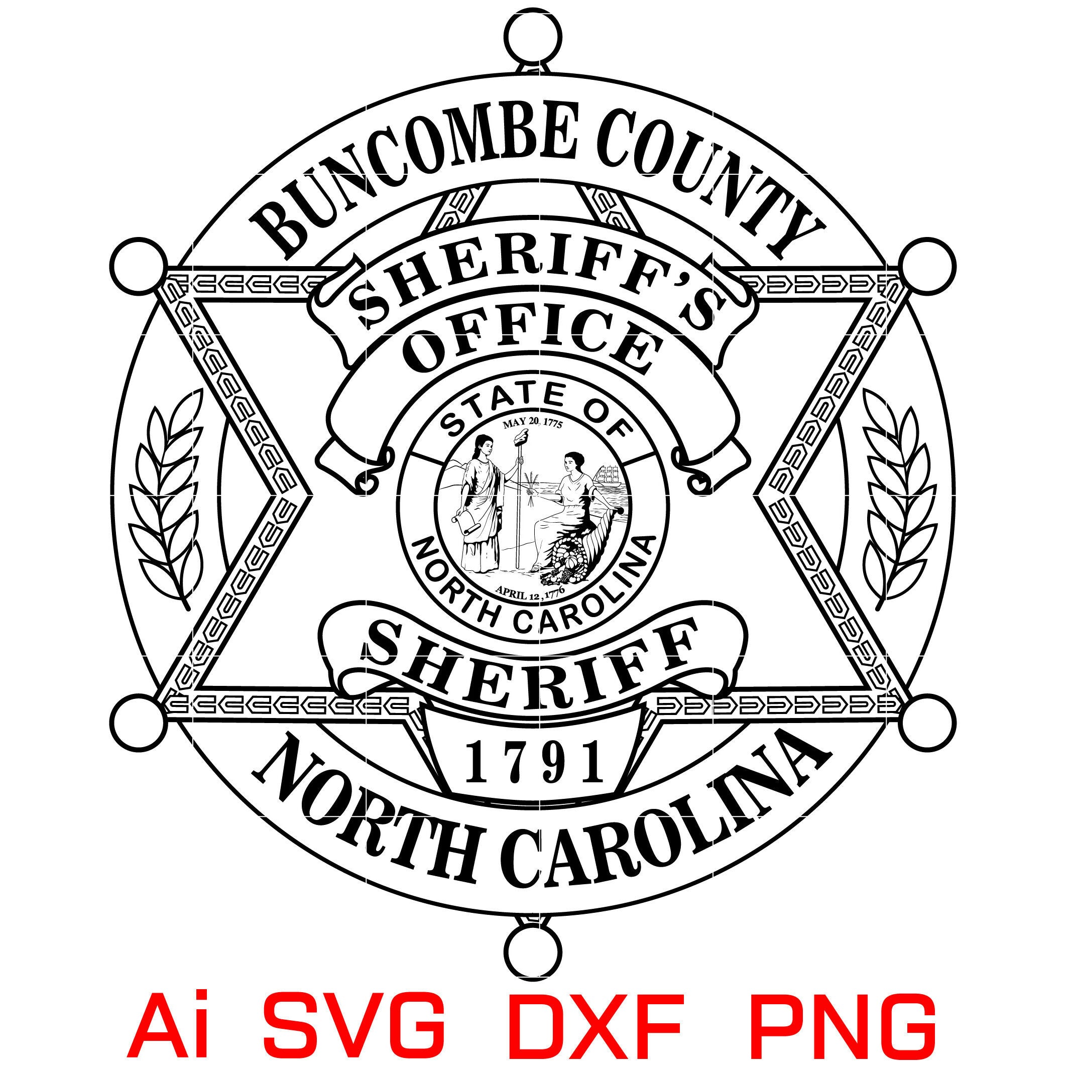 buncombe county sheriff 1791 north carolina-01