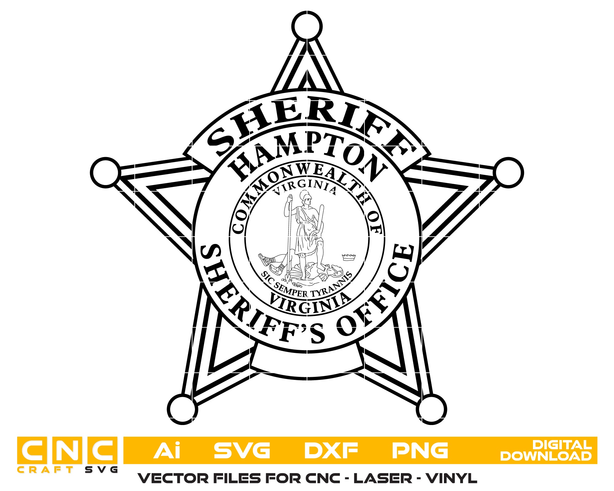 Hampton Sheriff’s Office Badge SVG, Hampton Sheriff Emblem Vector, Hampton County Sheriff Badge SVG, Sheriff’s Office Badge Vector, Hampton Sheriff Logo