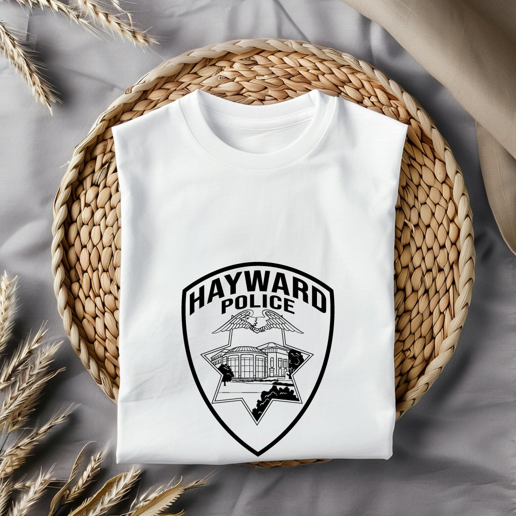 Hayward Police Department Patch SVG, California Police Emblem Vector, Hayward Law Enforcement Patch, Police Department Badge SVG, Hayward PD Patch