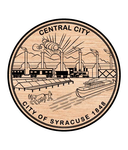 Historic Seal Of Syracuse SVG, Syracuse New York Vintage Seal, City Of Syracuse Historical Emblem, Syracuse NY Heritage Vector, Vintage City Seal SVG