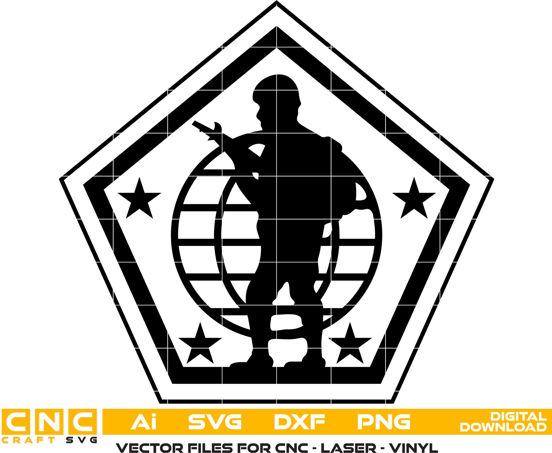 Human Resources Command (U.S. Army) STICKER Logo Digital File