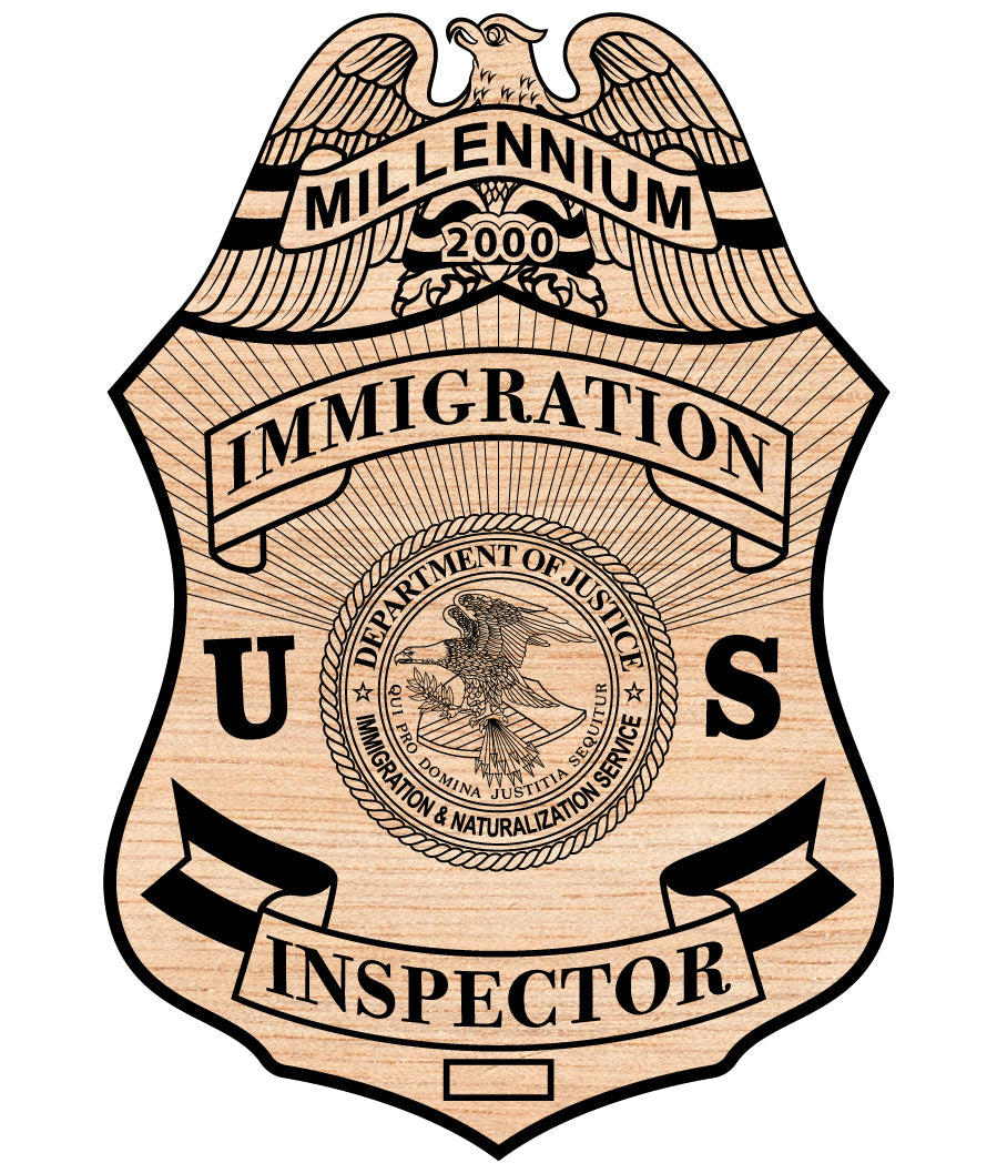 Millennium Immigration Inspector Badge SVG
Immigration Inspector Badge Vector Design
Millennium Badge Color SVG
Law Enforcement Badge SVG Millennium
Immigration Inspector Badge Collectible