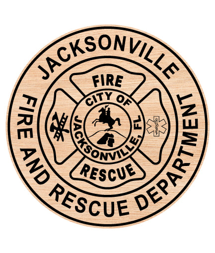 Jacksonville Fire Rescue Department Badge