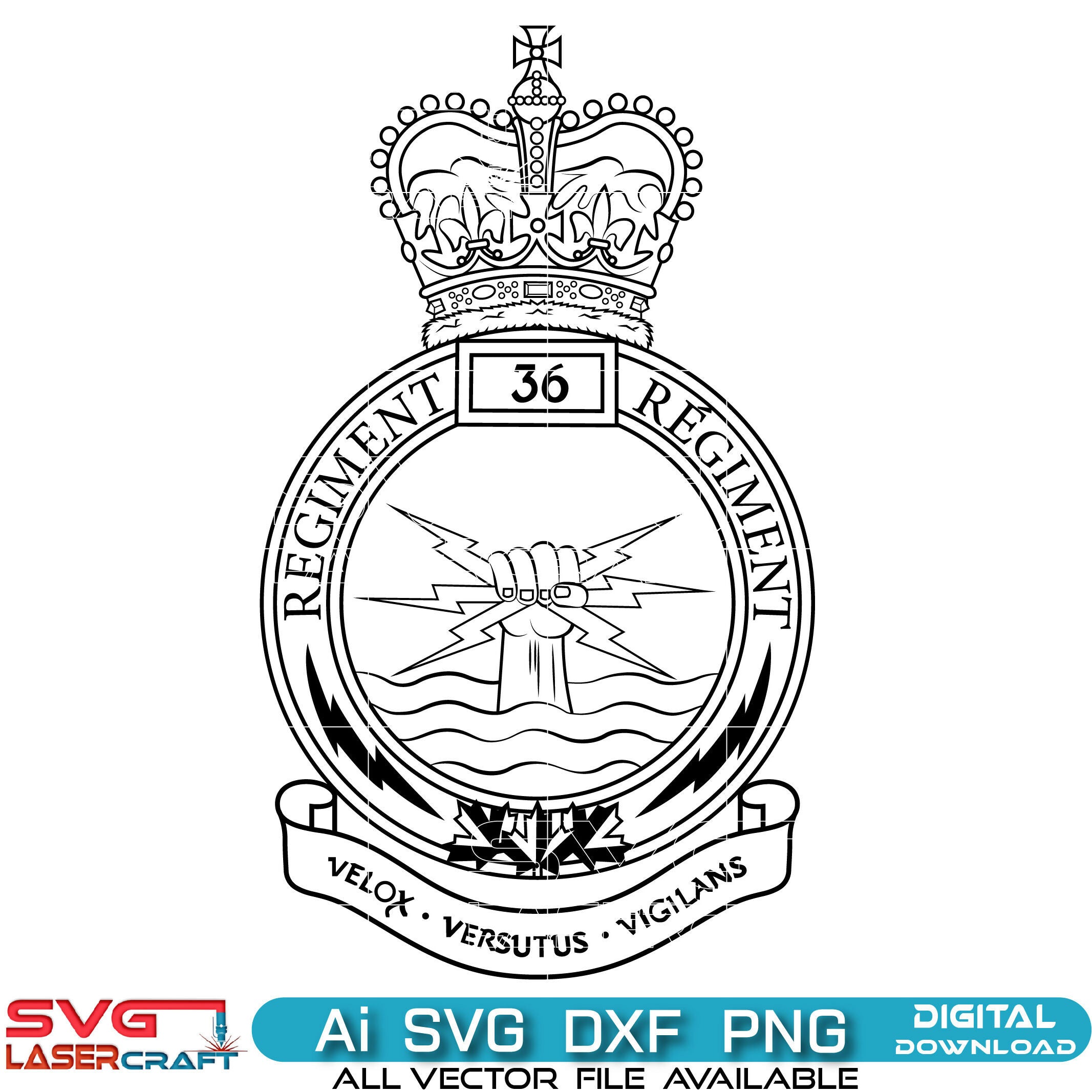 Signal Regiment of Canada Logo svg