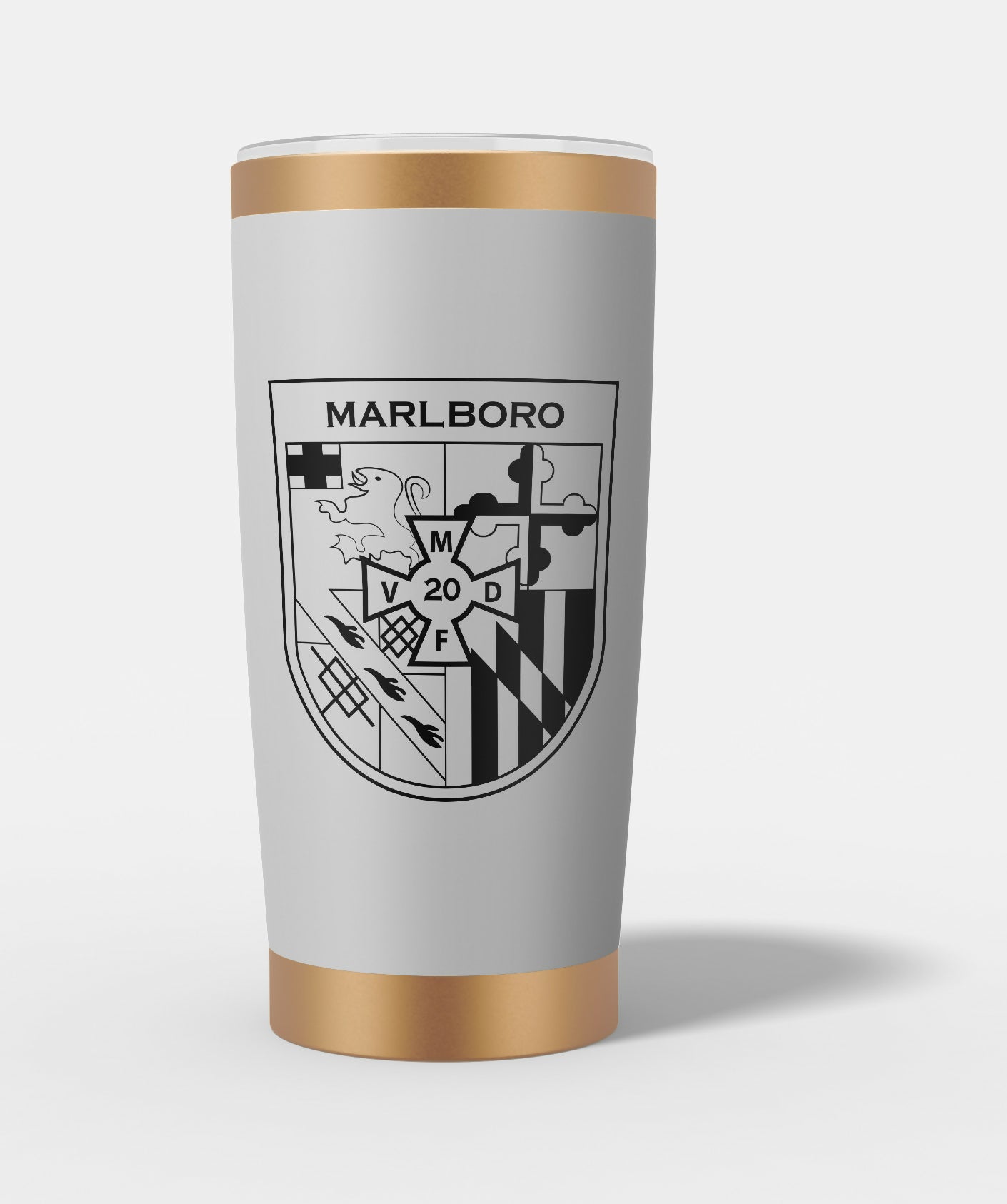 Marlboro Volunteer Fire Department Seal Tumbler