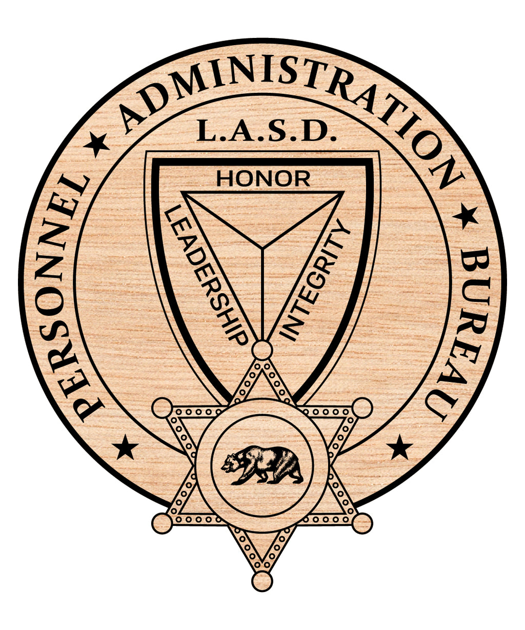 LASD Personnel Administration Bureau Emblem SVG Los Angeles Sheriff lasd-personnel-administration-bureau-emblem-svg-los-angeles-sheriff