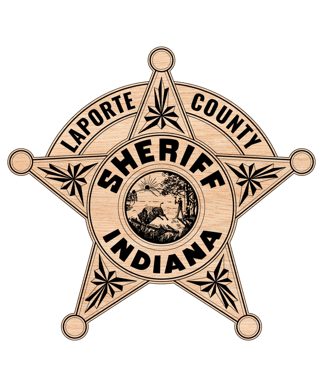 LaPorte County Sheriff’s Badge