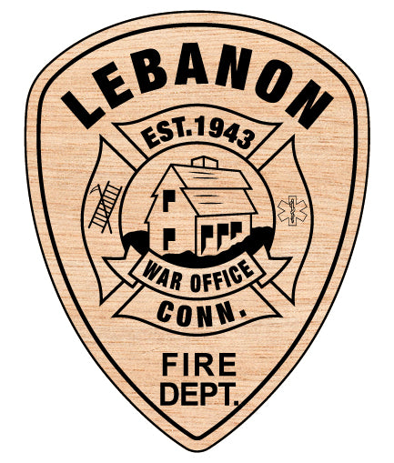 Lebanon War Office Fire Dept Patch SVG, Fire Department Patch Vector, Lebanon War Office Fire Badge, Firefighter Patch SVG, Fire Dept Patch Vector