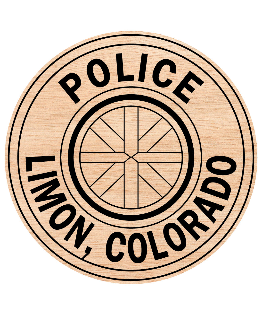 Limon Police Logo SVG , Colorado