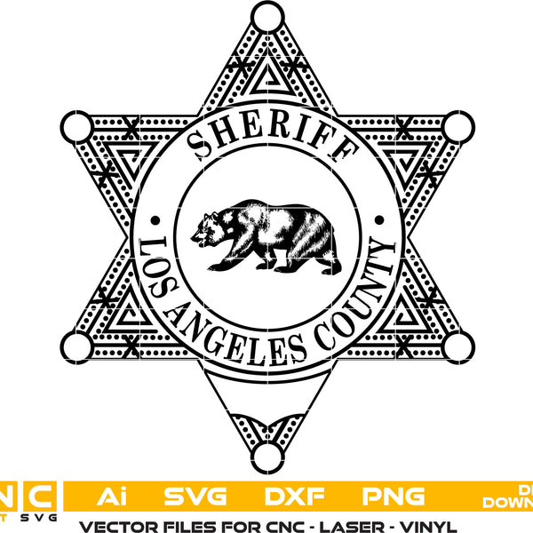 Los Angeles County Sheriff Badge
