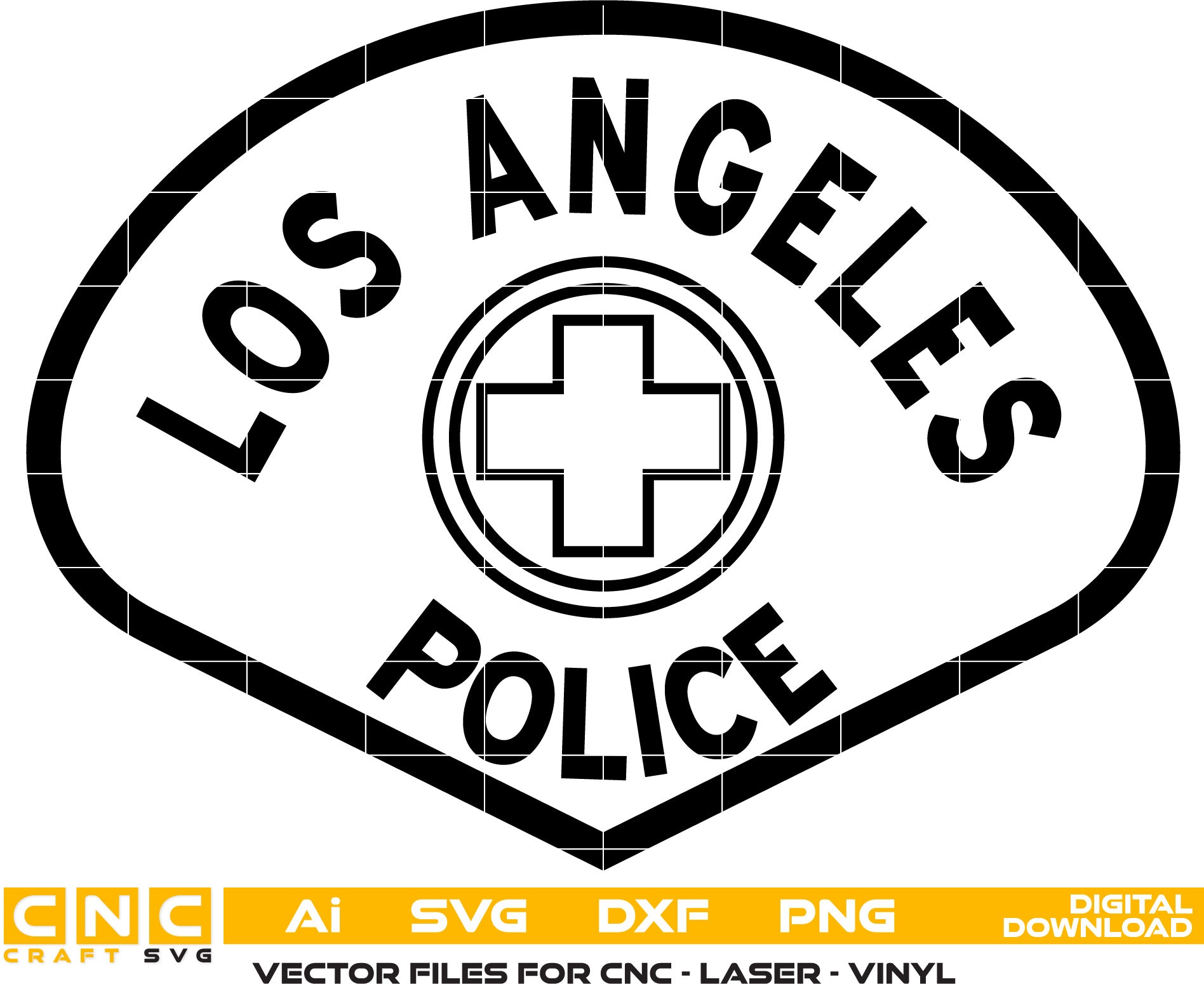 Los Angeles Police Shoulder Patch