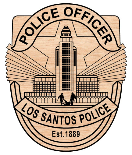 Los Santos Police Department Badge