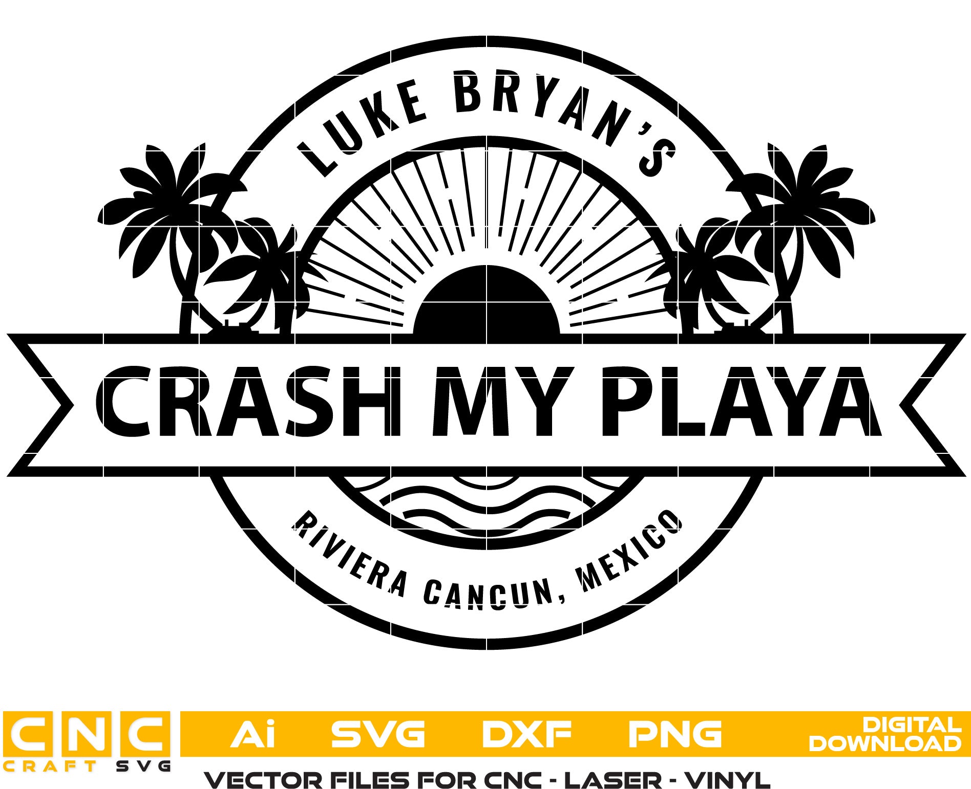 Luke Bryan’s Crash My Playa Logo