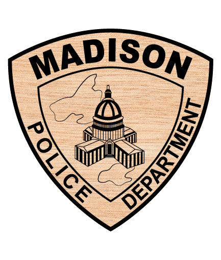 Madison Police Dept. Patch SVG, Police Patch Vector, Madison Police Badge, Law Enforcement Patch SVG, Police Department Patch Vector
