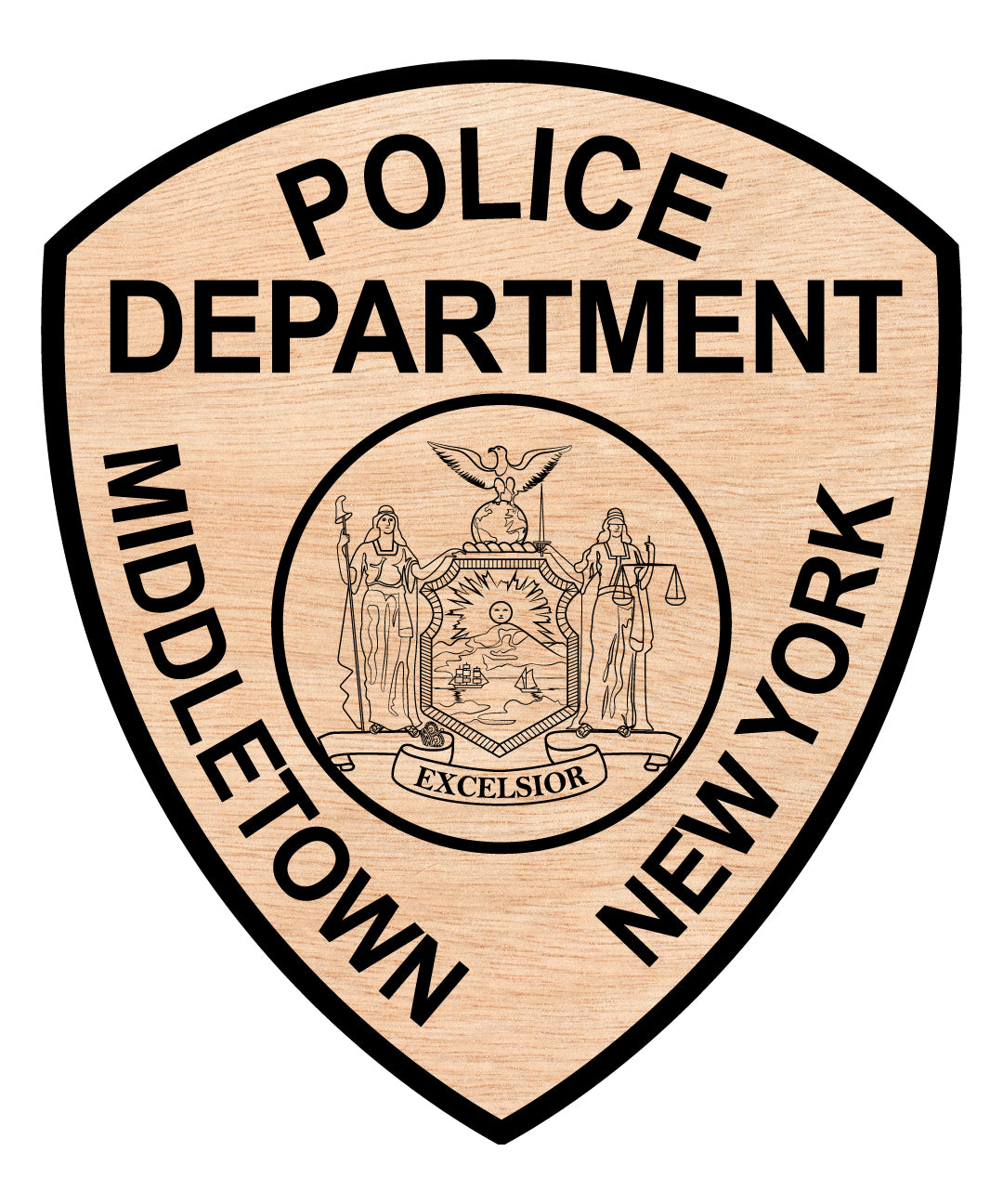 Middletown Police Dept. Patch SVG, New York Police Patch Vector, Middletown NY Police Emblem, Police Patch SVG, Law Enforcement Patch Vector File