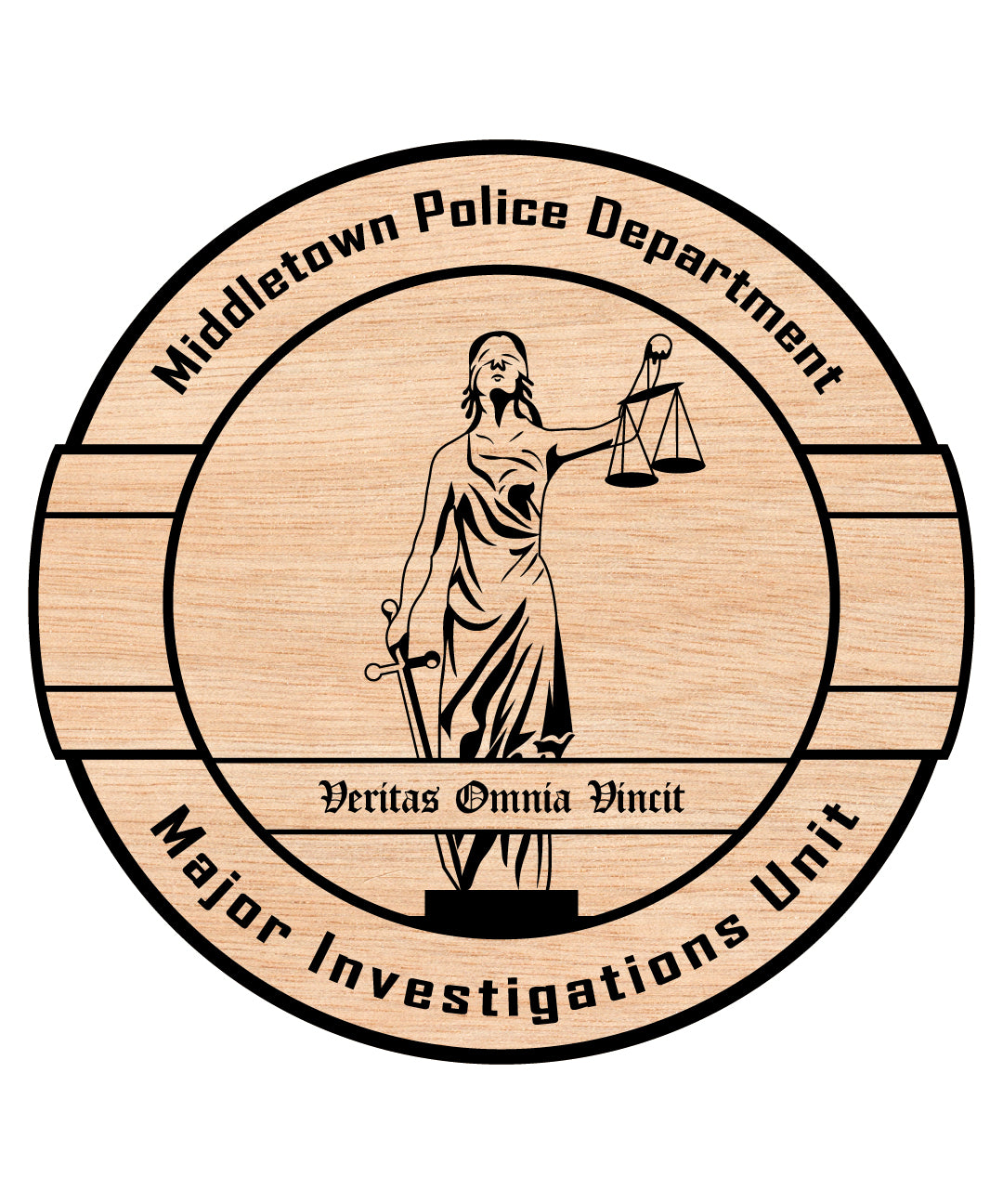 Middletown police Department Major Investigations Unit Logo