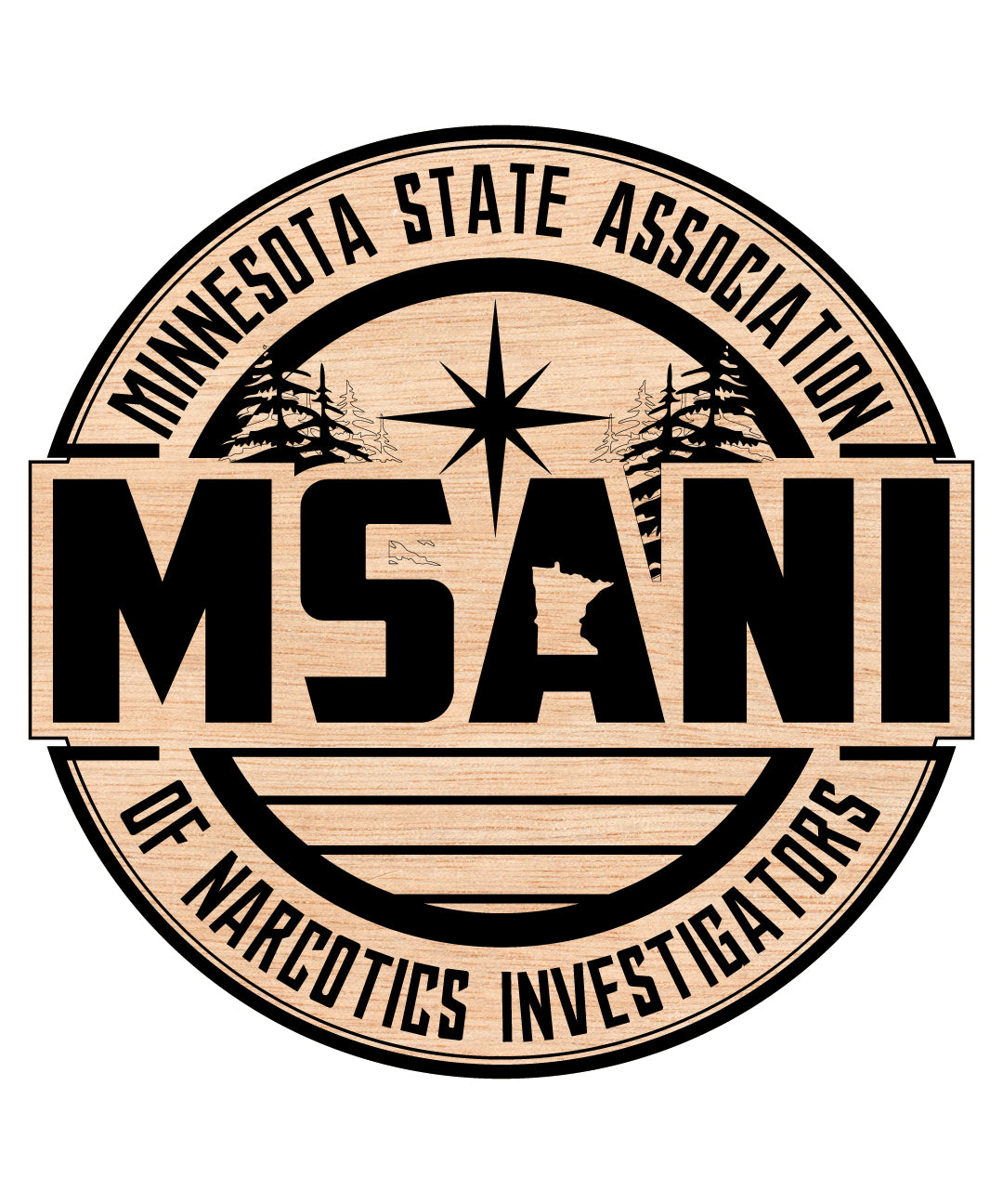 Minnesota State Association of Narcotics Investigators Logo