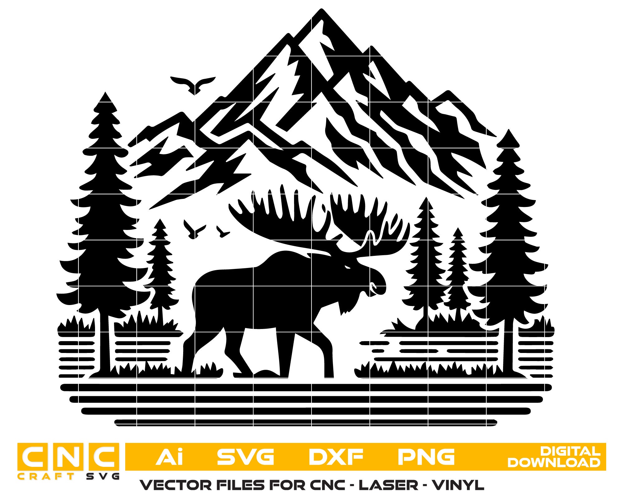 Moose Mountain SVG