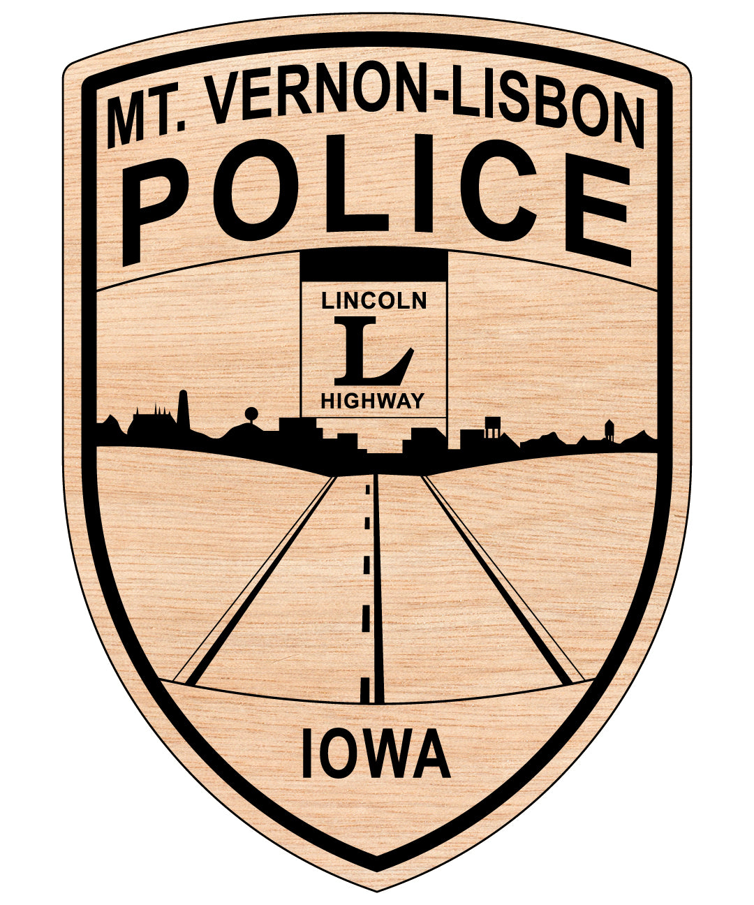 Mount Vernon-Lisbon Police Department Logo