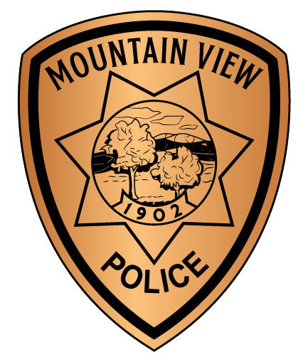 Mountain View Police Badge