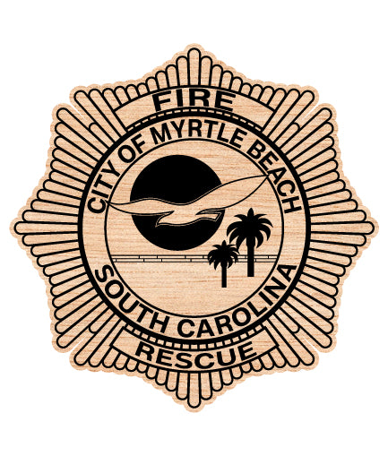 Myrtle Beach Fire Department Badge
