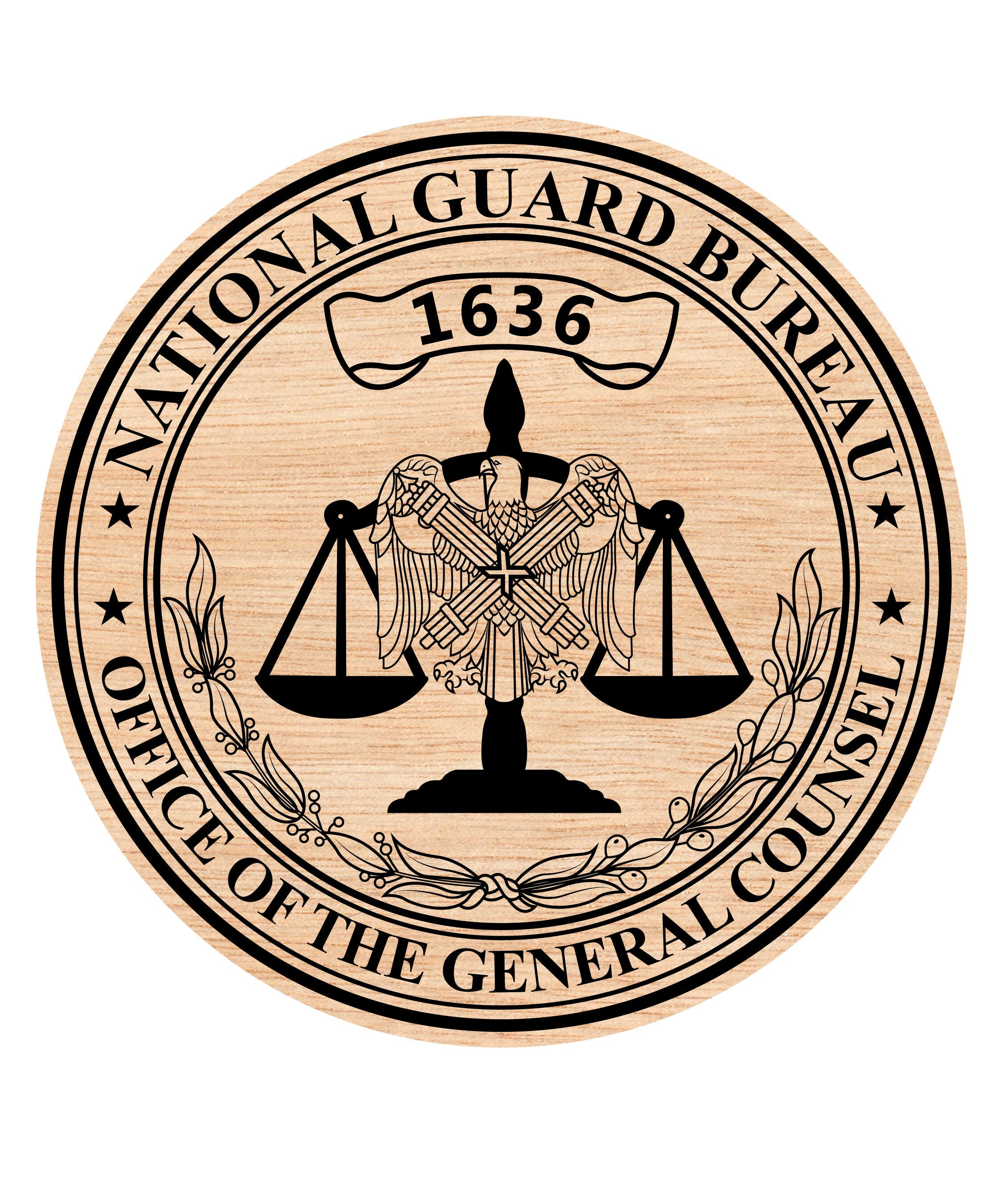 National Guard Bureau Office Of The General Counsel Seal Woodin
