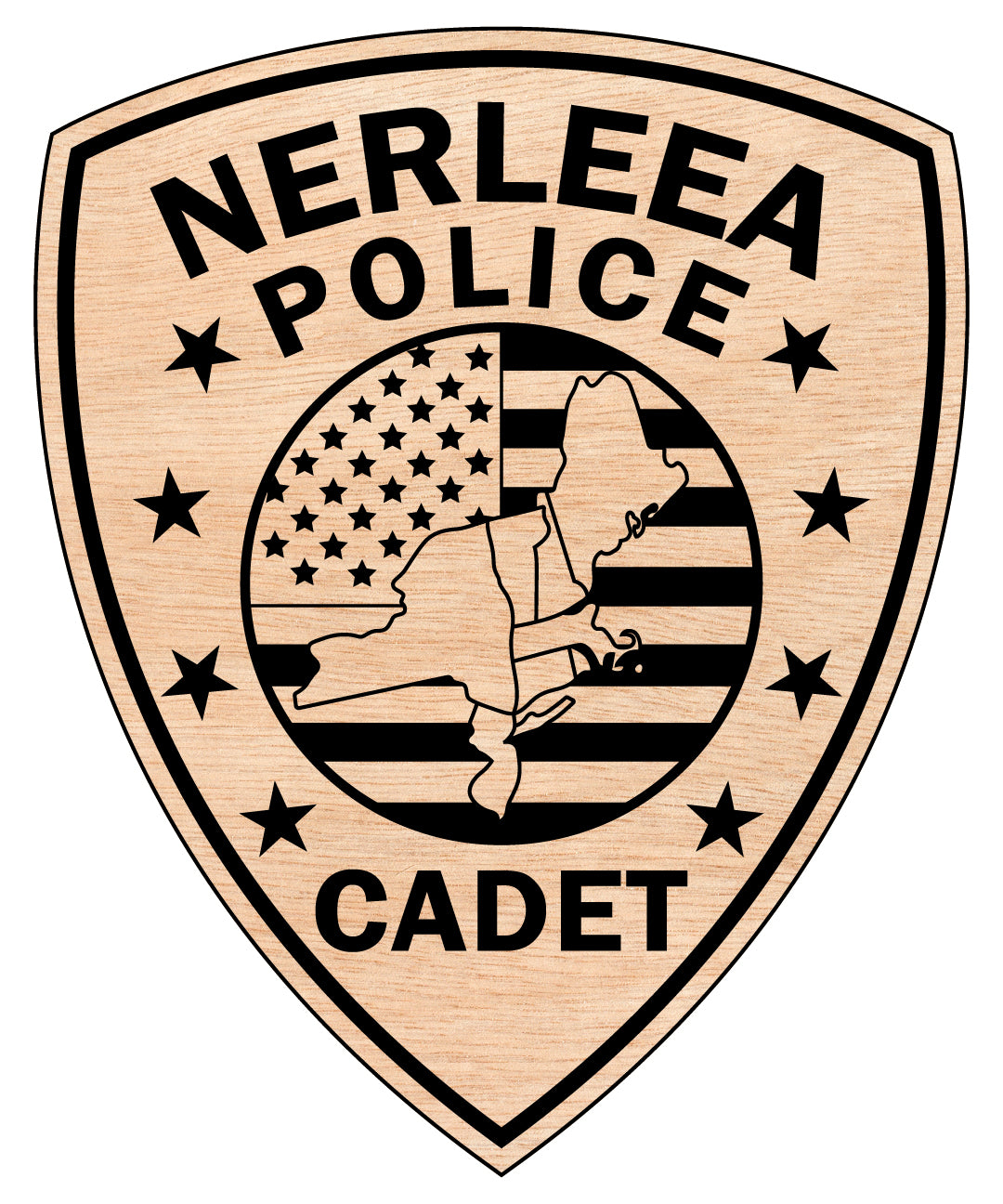Nerleea Police Cadet Patch SVG, Police Cadet Patch Vector, Nerleea Police Badge, Law Enforcement Patch SVG, Police Cadet Badge Vector