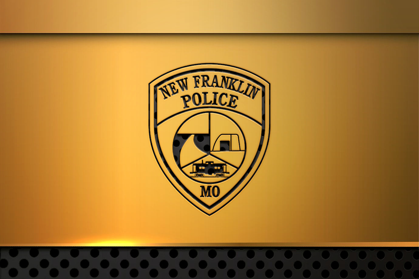 New Franklin Police Department Patch, Missouri