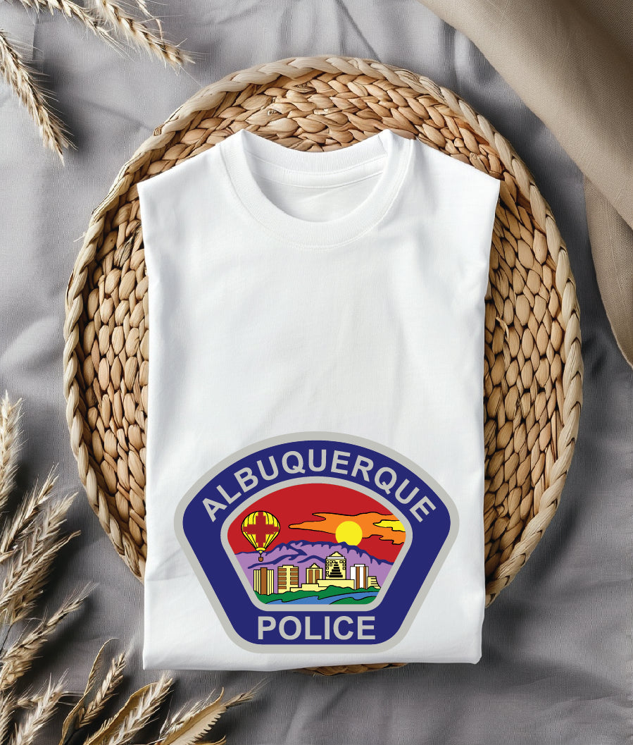 Albuquerque Police Department Patch Color SVG, New Mexico Police Patch Vector, Albuquerque Police Department Color Patch, Law Enforcement Patch SVG, Police Department Emblem Vector