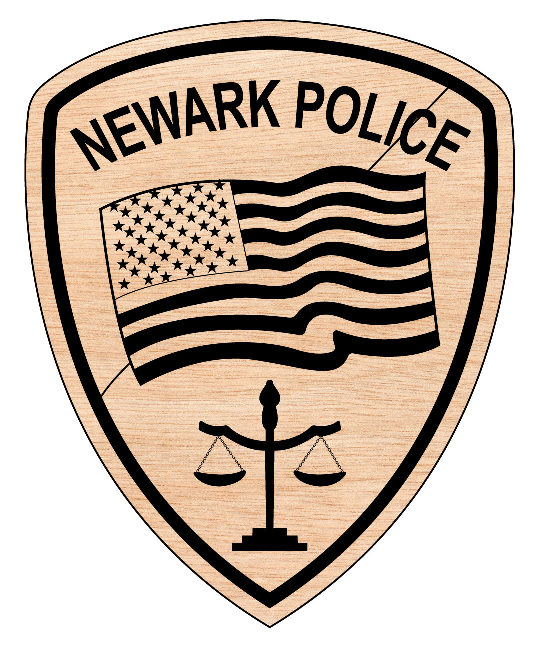 Newark Police Department, California Logo