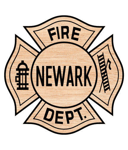 Newark Fire Department Patch SVG, Newark Fire Dept Badge Vector, Newark Fire Patch Emblem, Firefighter Patch SVG, Fire Department Badge Vector File