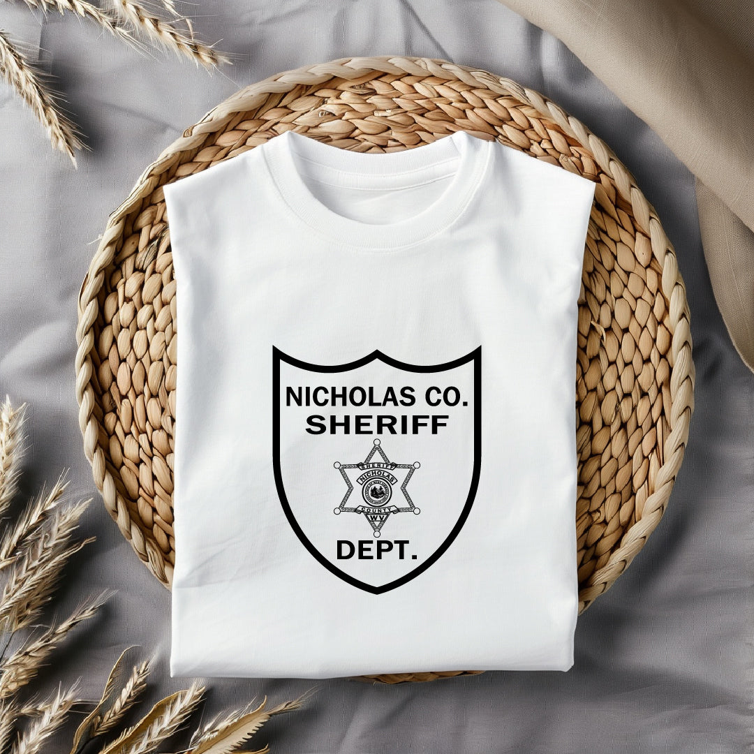 Sheriff's Department Logo
Nicholas County Sheriff 
Sheriff Badge
Sheriff Badge Svg
Sheriff Logo