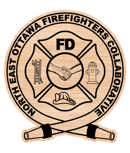 North East Ottawa Firefighters Collaborative Logo