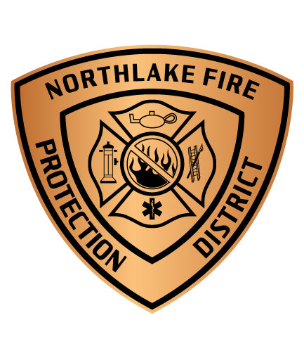 Northlake Fire Protection District Badge SVG