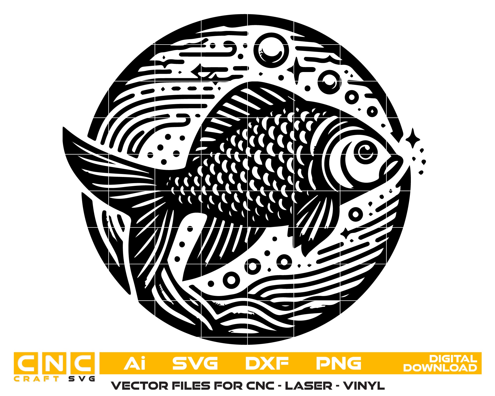 O Fish Retired SVG