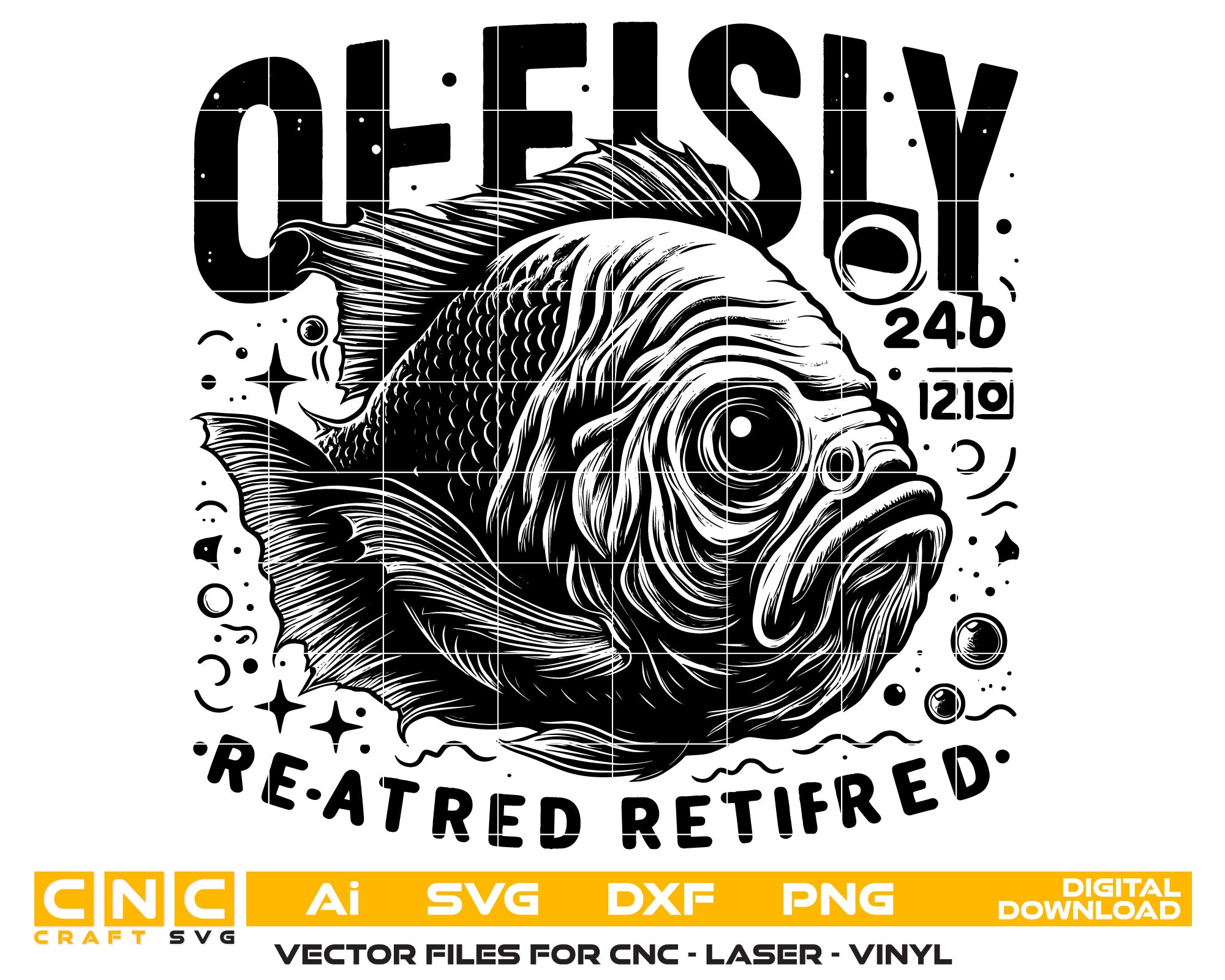 O Fish SVG