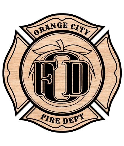 Orange City Fire Department Badge